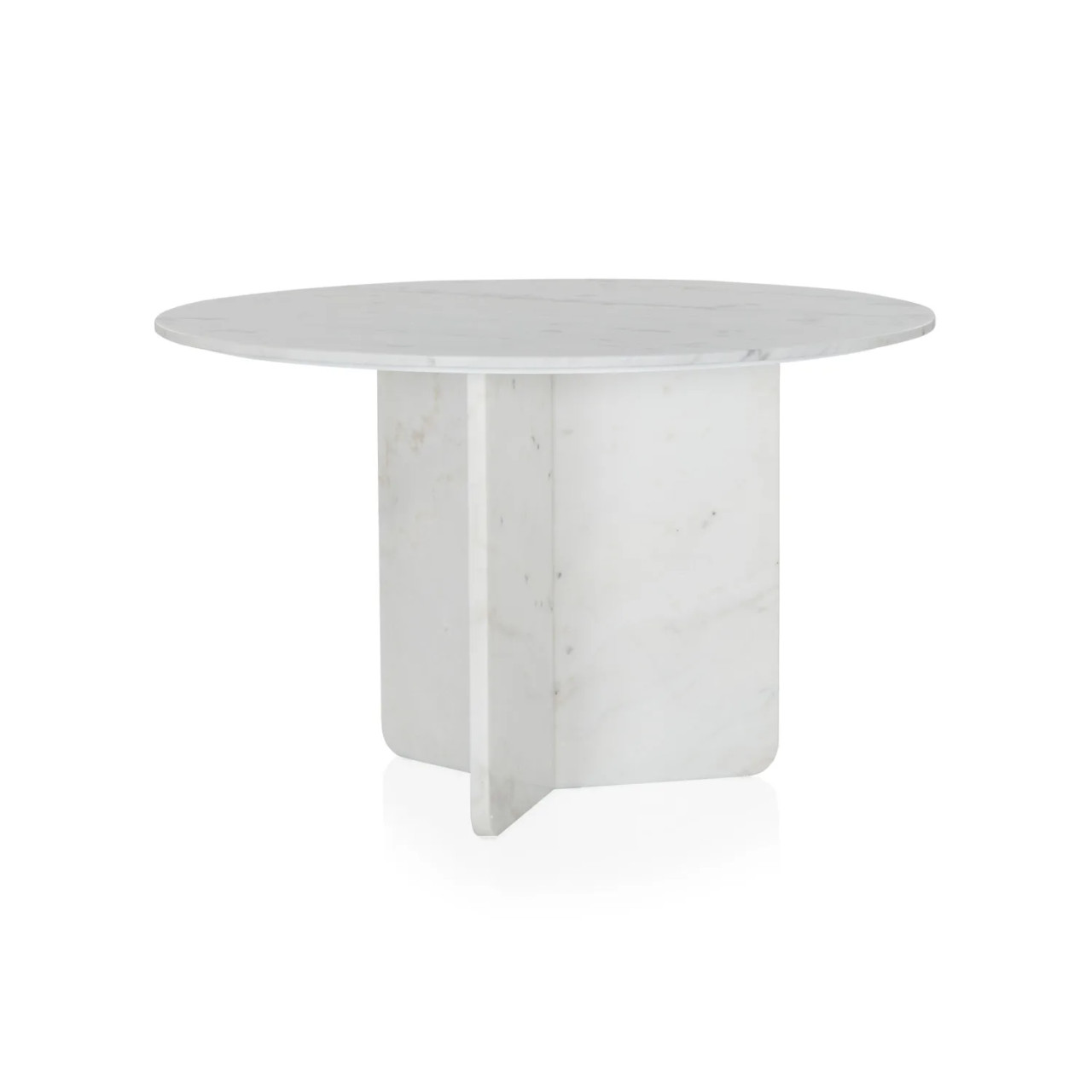 Como Marble Round Dining Table