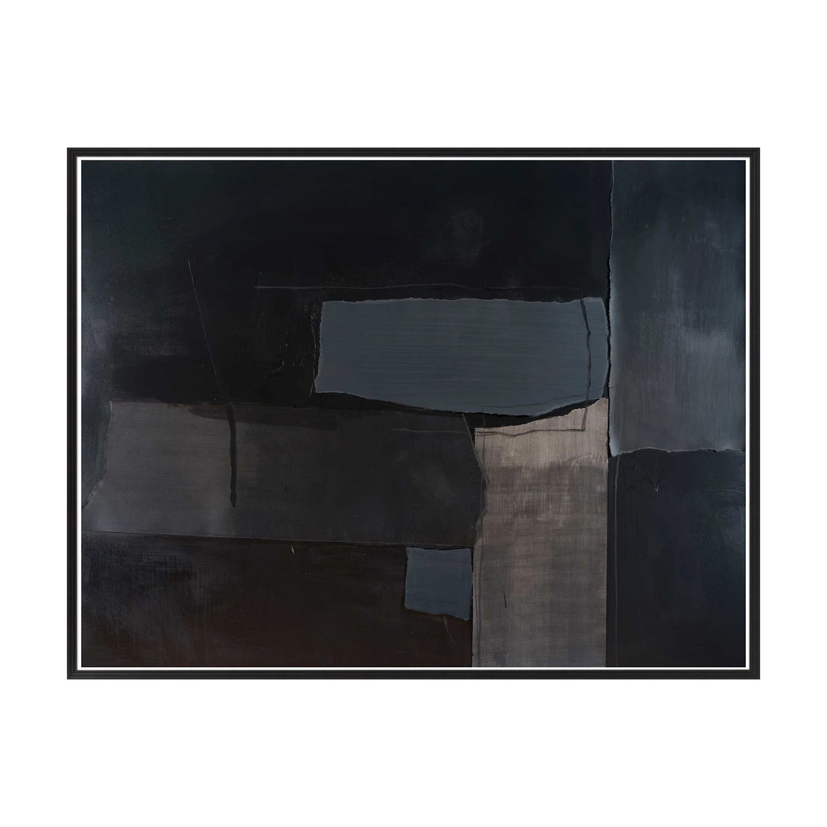 Black on Black - Abstract Study 2