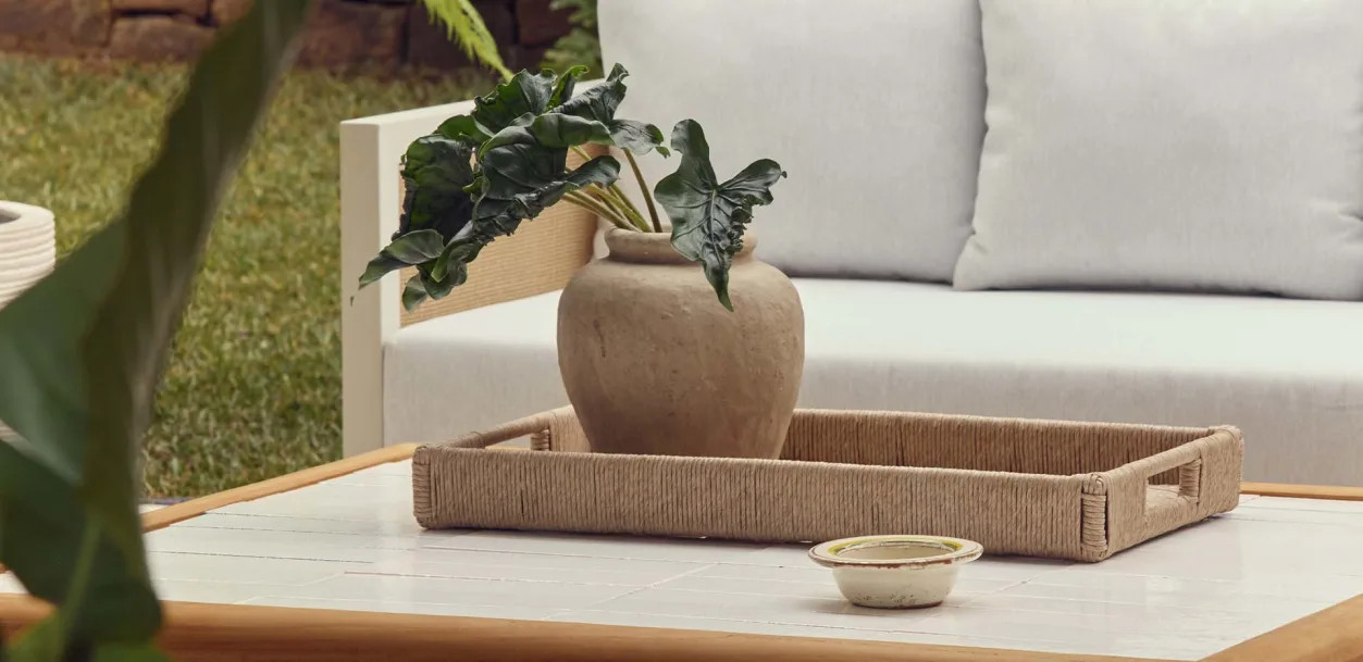 Belize Outdoor Rectangle Tray