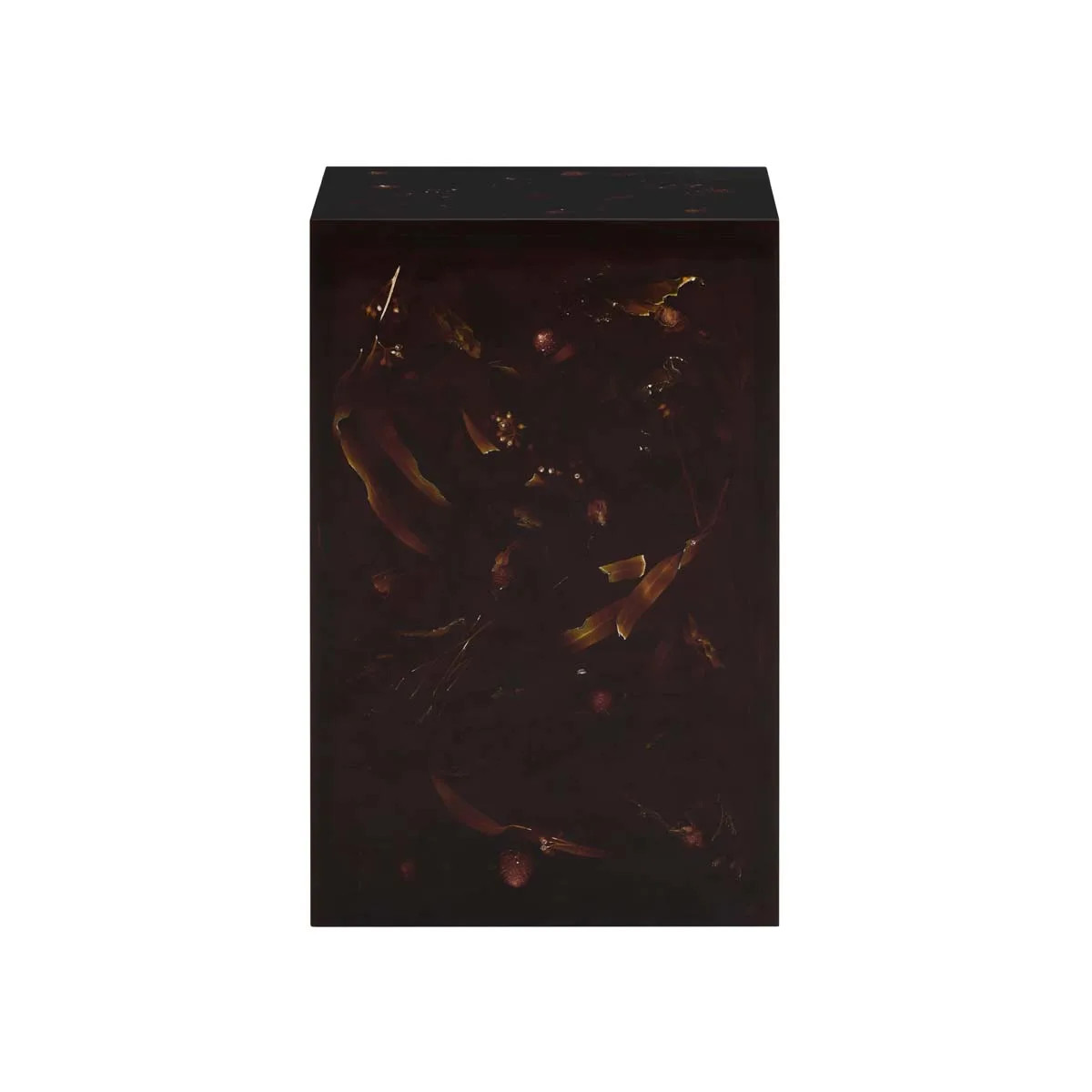 Amber Square Side Table