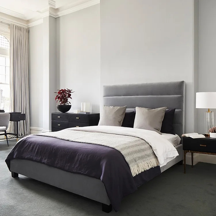 Blaire Horizontal Panelled Bed