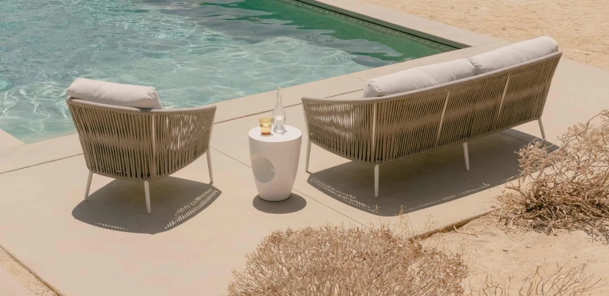 Lunar Concrete Stool