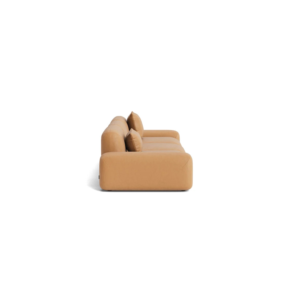 Willow Leather Deep Modular Sofa