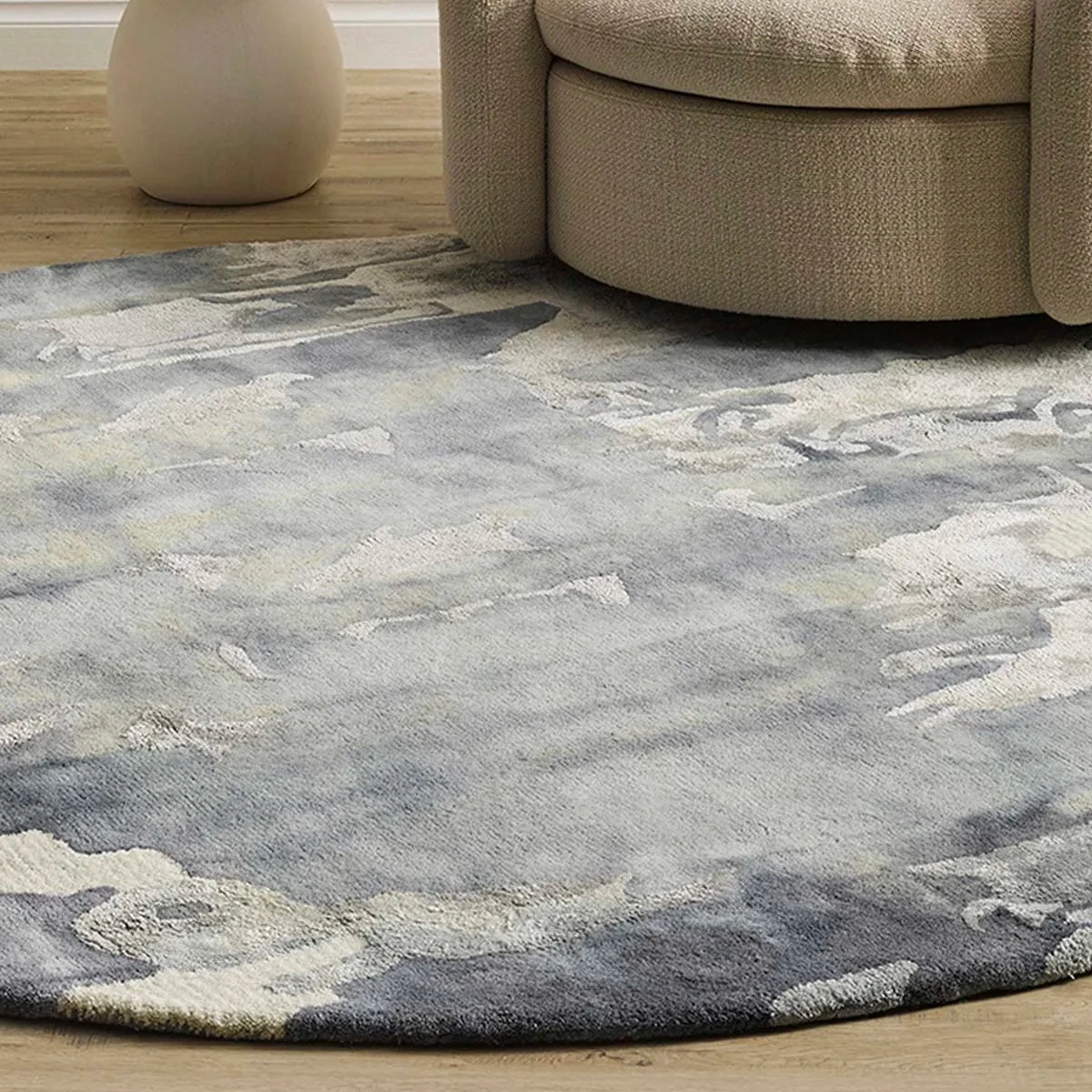 Cape Brett Round Rug