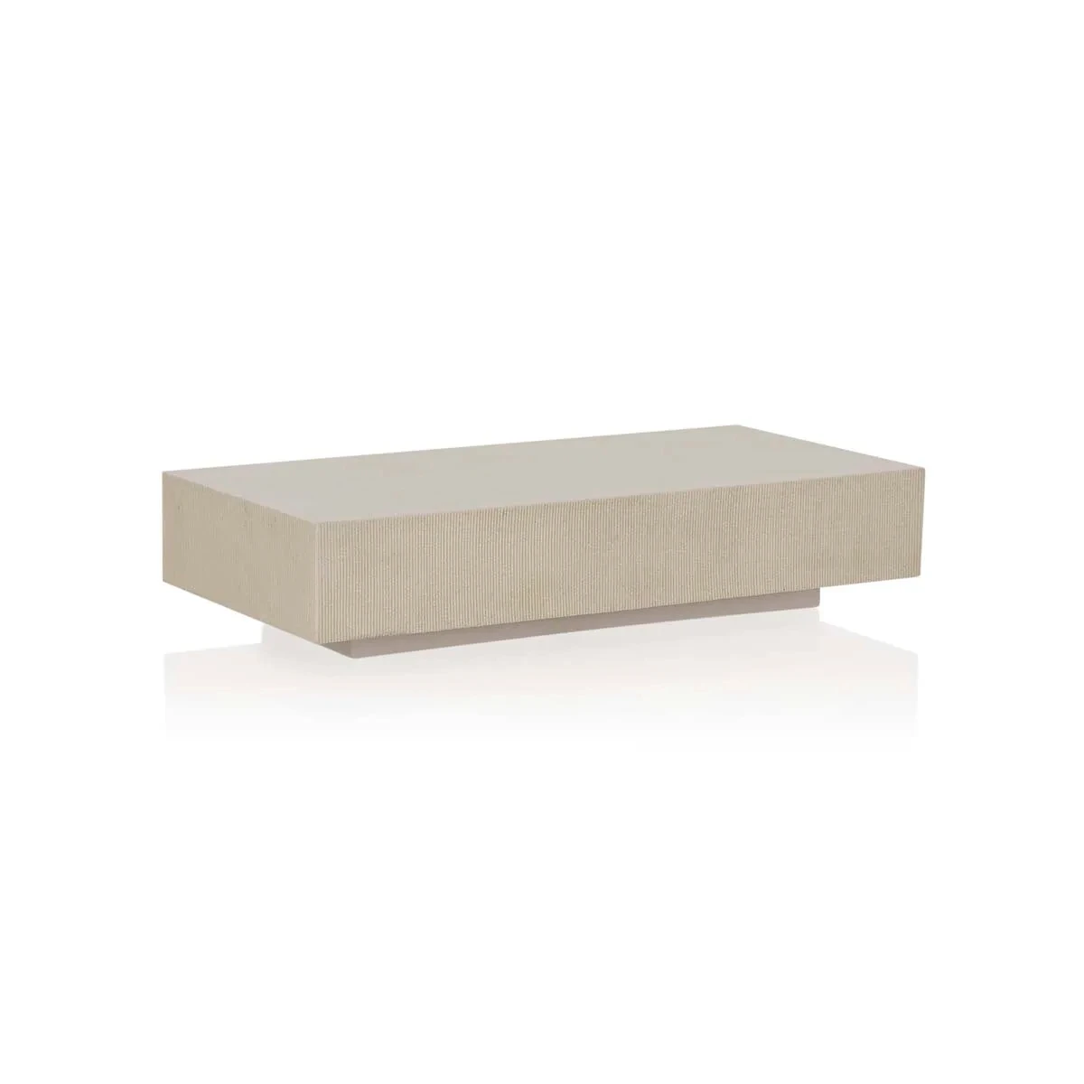 Tura Carved Rectangle Coffee Table