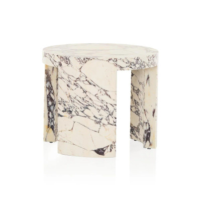 Veneta Marble Side Table - 637733||Main Image|1