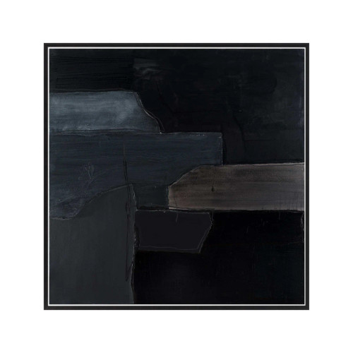 Black on Black - Abstract Study 1 - 519822||Main Image|1
