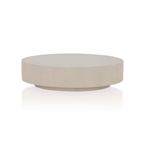 Tura Carved Round Coffee Table - 708142||Main Image|1
