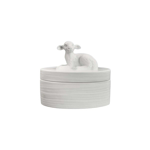 Fable Box Oval Lamb - CR11-S0572-0000470||Main Image|1