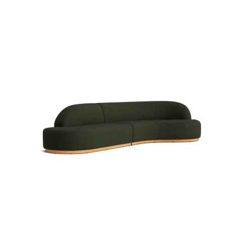 Oasis Outdoor Curved Modular Sofa - CR11-H851-0024852||Main Image|1