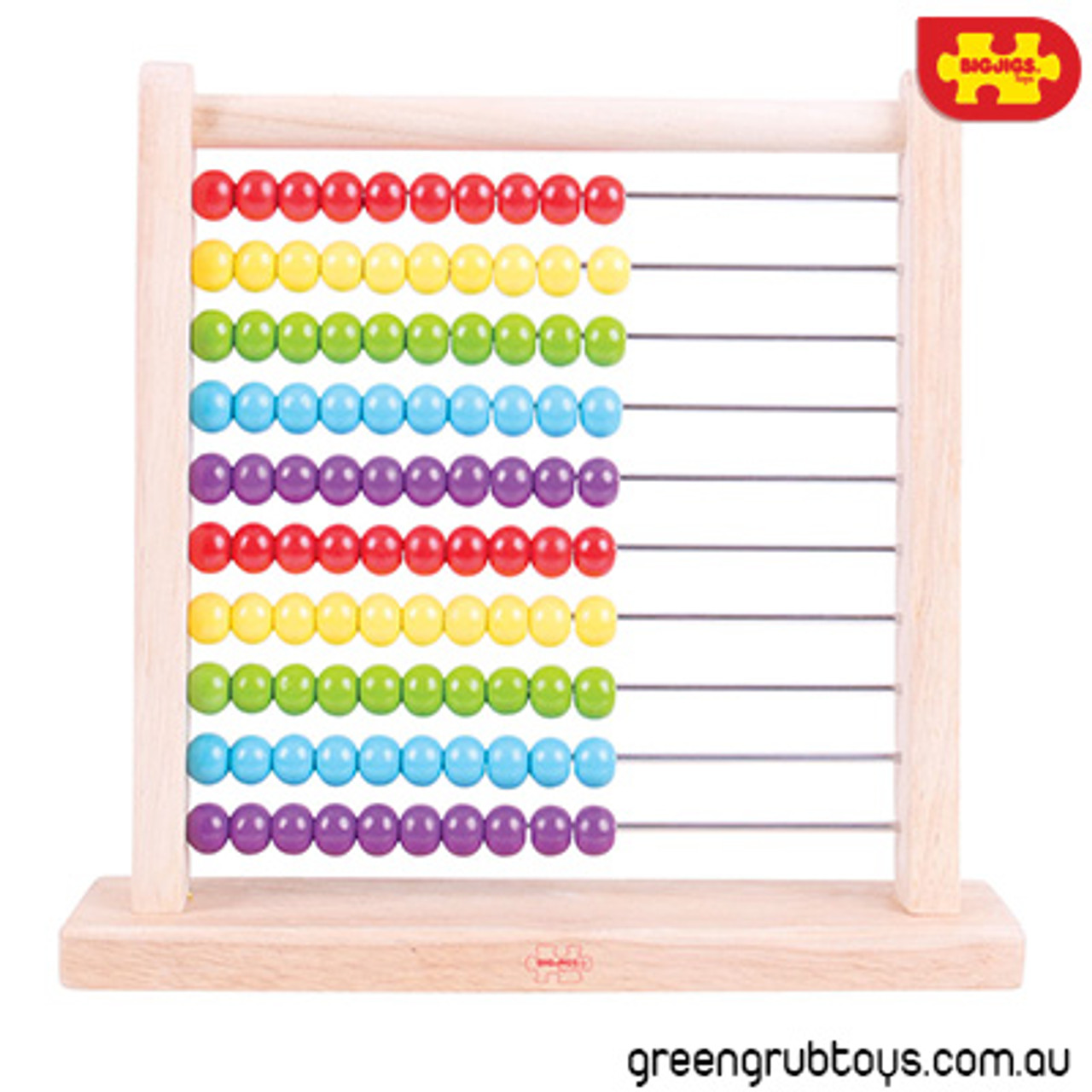 wooden abacus rainbow