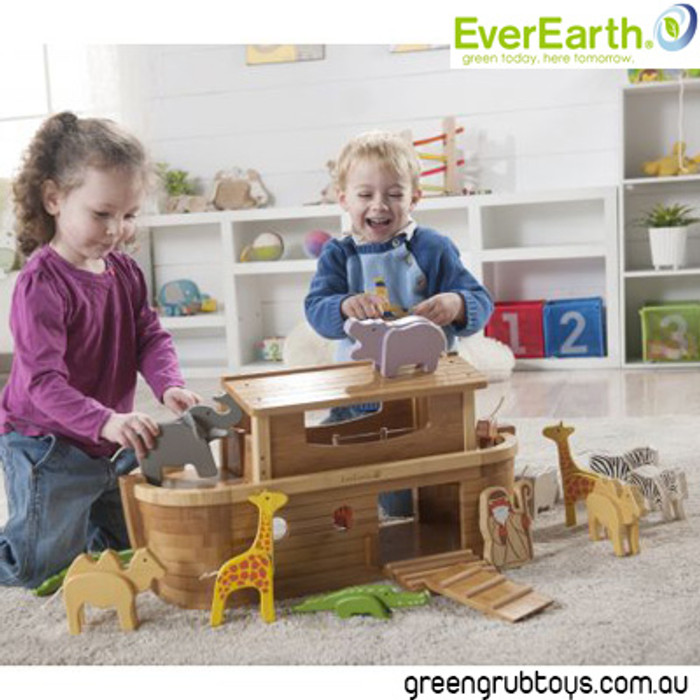 noah's ark wooden toy set australia