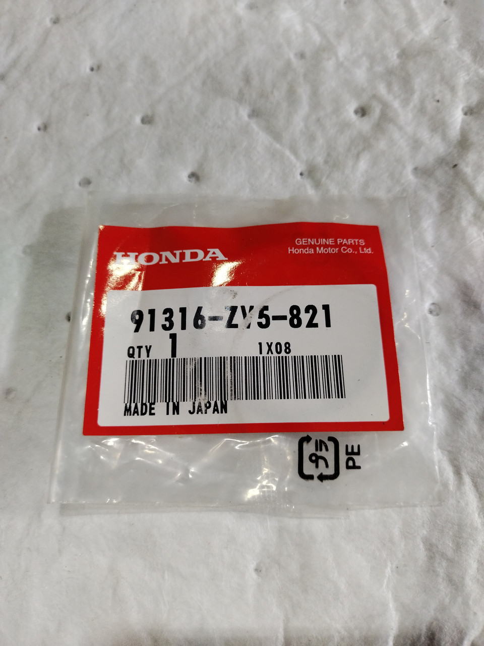 91316-ZV5-821 O-RING (3.5x38.7) - Hamlin's Part Sales