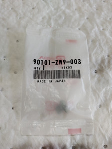 90101-ZW9-003 BOLT, OIL CHECK