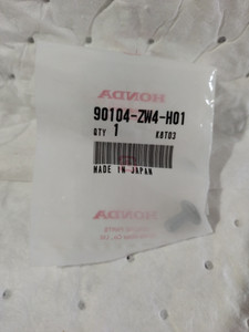 90104-ZW4-H01 BOLT (M5x12)