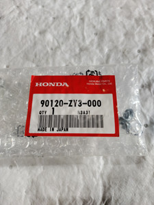 90120-ZY3-000 BOLT, DRAIN PLUG