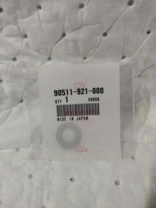 90511-921-000 WASHER, PLAIN (10MM)