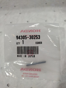 94305-30253 PIN, SPRING (3x25)