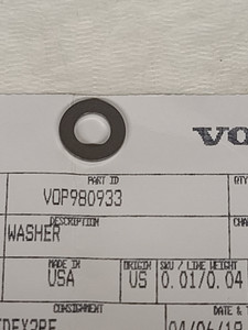 980933 WASHER