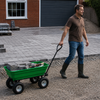 300kg Heavy Duty Garden Dump Cart with Pneumatic Wheels