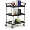 Proplaz Small Size Three Shelf Trolley - 150kg Capacity