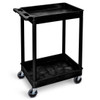 GPC Industries Plastic Multi-Purpose Trolley with 2 Storage Trays - 175kg Capacity