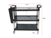 Workhorse Large Heavy Duty Trolley with 3 Shelves - 150kg Capacity
