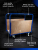 Workhorse Long Goods Truck with Plywood Sides - 500kg Capacity