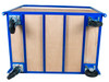 Workhorse Large Long Goods Platform Truck with Plywood Sides - 500kg Capacity