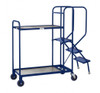 Apollo 2 Tier Timber Stepped Picking Trolley - 300kg Capacity