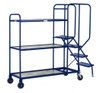 Apollo 3 Tier Timber Stepped Picking Trolley - 300kg Capacity