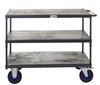 Apollo Three-Tier Timber Shelf Table Top Truck – 600kg Capacity