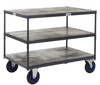 Apollo Three-Tier Timber Shelf Table Top Truck – 600kg Capacity