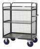 Apollo Heavy Duty Two-Tier Shelf Distribution Truck - 600kg Capacity - with Sides & Back