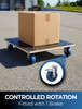 Workhorse Heavy Duty Furniture Dolly with 100mm Wheels - 600kg Capacity