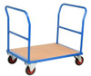 Loadtek 500 Series Large Platform Truck with Double Bar Ends - 500kg Capacity