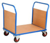 Loadtek 500 Series Large Platform Truck with Double Timber Ends - 500kg Capacity