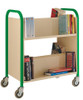 Loadtek 2 Tier Double Sided Book Trolley - 250Kg Capacity