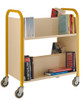 Loadtek 2 Tier Double Sided Book Trolley - 250Kg Capacity