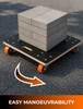 Workhorse Extra Heavy Duty Skate Dolly 590 x 590mm with Industrial 100mm Wheels - 1000kg Capacity