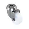 50mm Nylon Bolt Hole Swivel Castor Wheel - 50kg Load Capacity