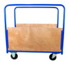 Workhorse Large Long Goods Furniture Platform Truck with Plywood Sides - 500kg Capacity