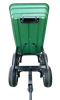 300kg Heavy Duty Garden Dump Cart with Puncture Proof Wheels