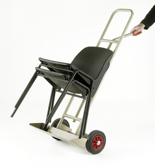 Chair Shifter Sack Trucks Solid Pneumatic Tri Wheels