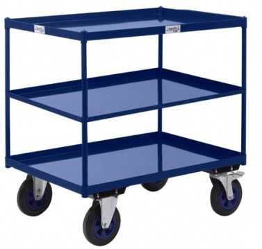 Apollo Three-Tier Steel Shelf Table Top Truck – 600kg Capacity