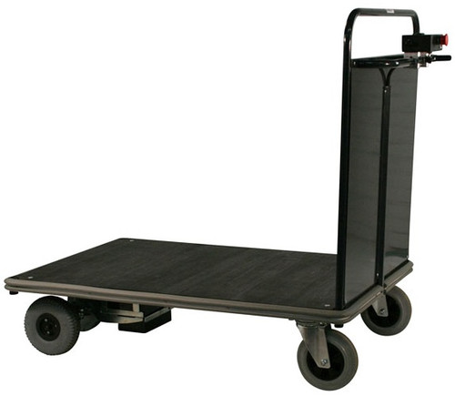 Apollo Large Powered Platform Truck - 600kg Capacity - Single Steel End