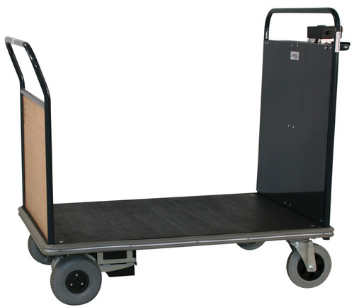 Apollo Small Powered Platform Truck - 600kg Capacity - Steel End & Timber End