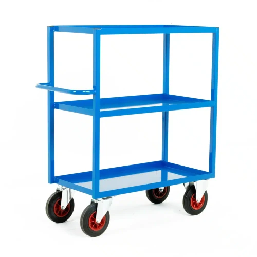 Loadtek TT350 Series 3 Shelf Tray Trolley 1200mm - 350kg Capacity
