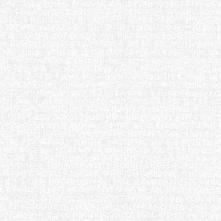 Architextures Text - White