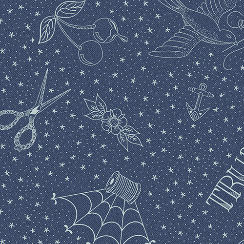 Almost Blue - Draw (Indigo Metallic)